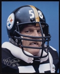 Jack Lambert Signed 16x20 Photo (Fanatics) (PSA/DNA)