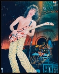 Eddie Van Halen Signed 8x10 Photo (BAS)