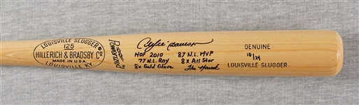 Andre Dawson Signed Louisville Slugger Bat with Multiple Inscriptions (10/24) (MLB) (Fanatics)