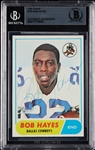 Bob Hayes Signed 1968 Topps No. 103 (BAS)