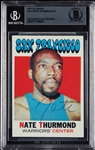 Nate Thurmond Signed 1971 Topps No. 131 (BAS)