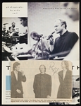 Phil Collins Signed 4.5x6 Newspaper Photo (BAS)